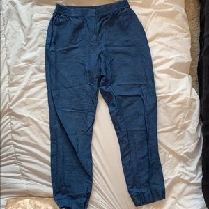 Jean dress pants